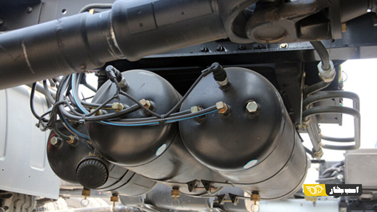 آشنایی با سیستم ترمز بادی ماشین سنگین